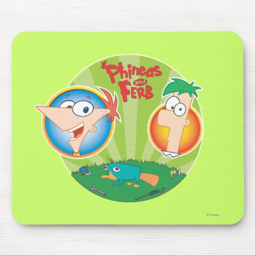 Phineas and Ferb Mouse Pad