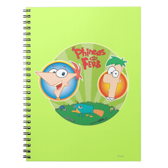 Phineas and Ferb Notebook (Front)