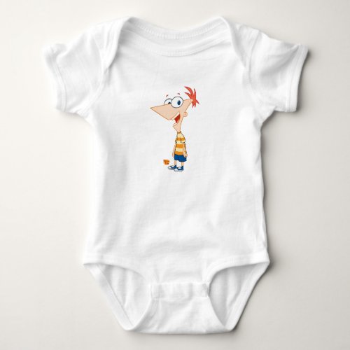 Phineas and Ferb Phineas Smiling Disney Baby Bodysuit