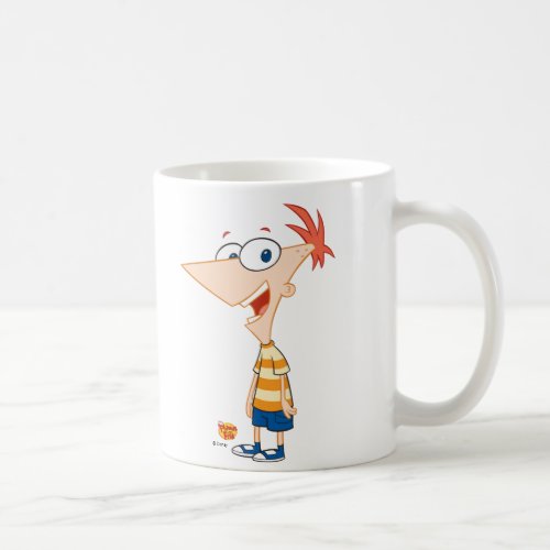 Phineas and Ferb Phineas Smiling Disney Coffee Mug