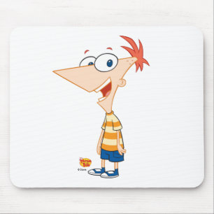 Phineas and Ferb Phineas Smiling Disney Mouse Pad
