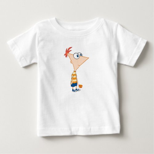 Phineas and Ferb Standing Baby T_Shirt