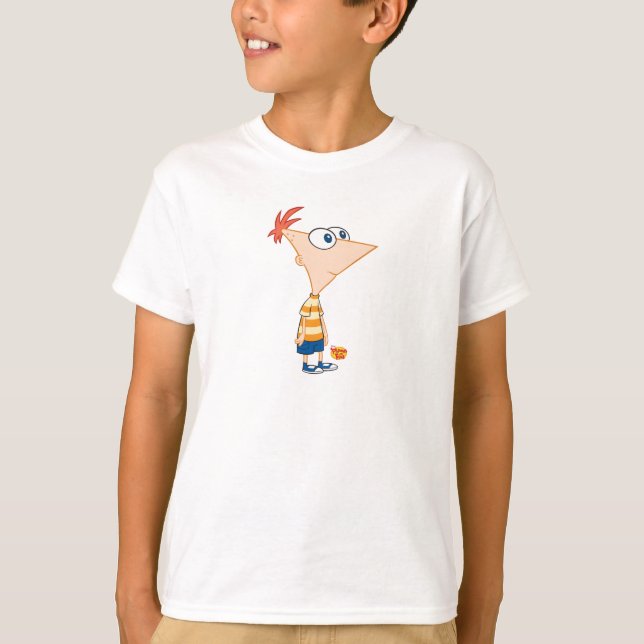 Phineas and Ferb Standing T-Shirt (Front)