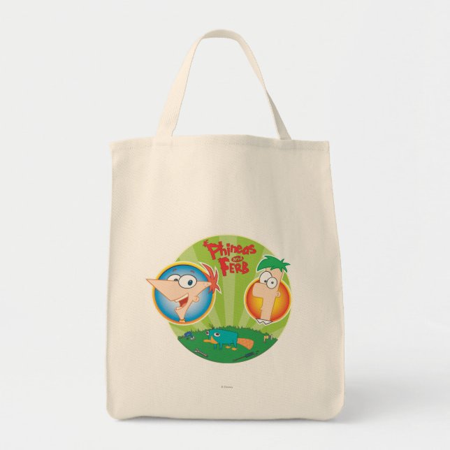 Phineas and Ferb Tote Bag (Front)
