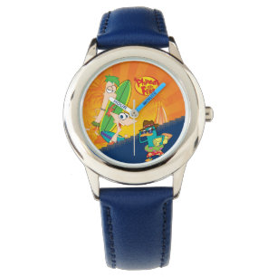Phineas, Ferb and Agent P Surf Watch
