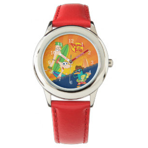 Phineas, Ferb and Agent P Surf Watch