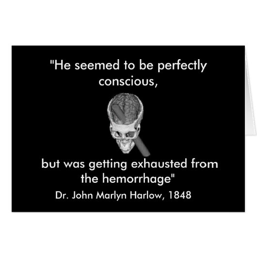 Phineas Gage Card (Front Horizontal)