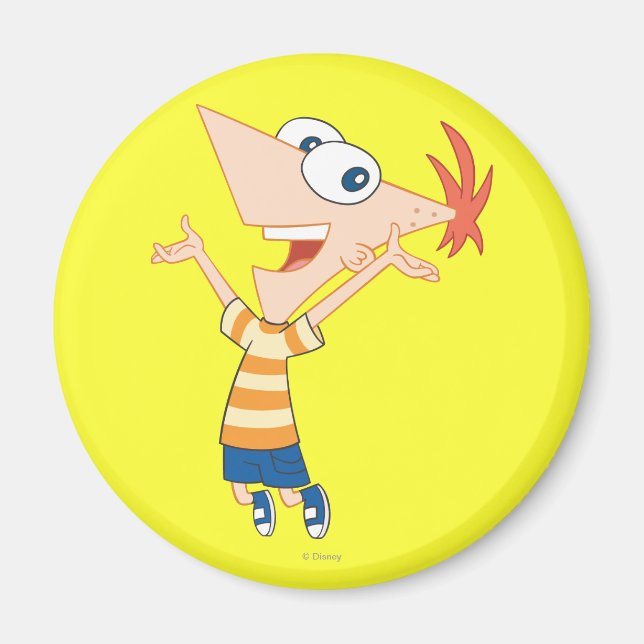 Phineas Jumping Magnet (Front)