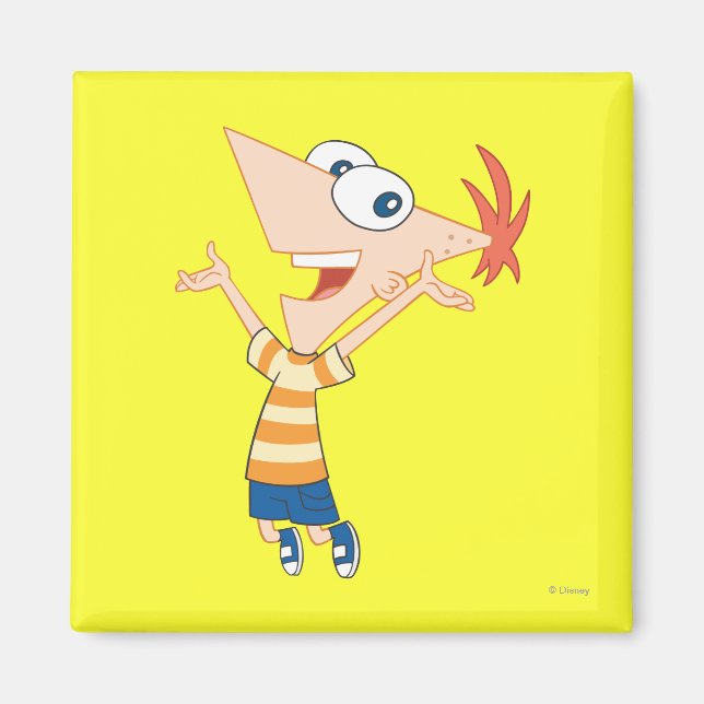 Phineas Jumping Magnet (Front)