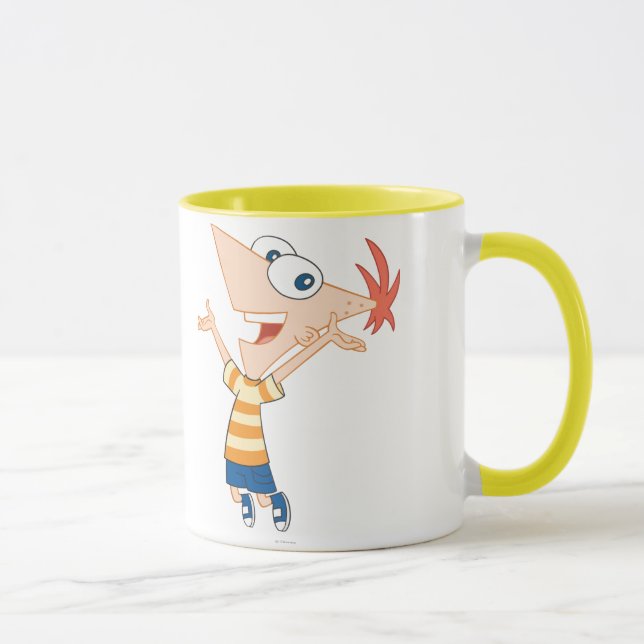 Phineas Jumping Mug (Right)