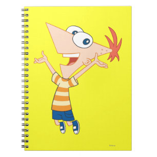 Phineas Jumping Notebook