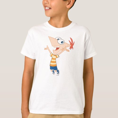Phineas Jumping T_Shirt
