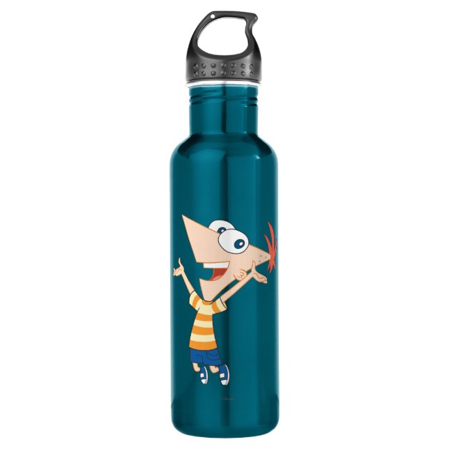 Phineas Jumping Water Bottle (Front)
