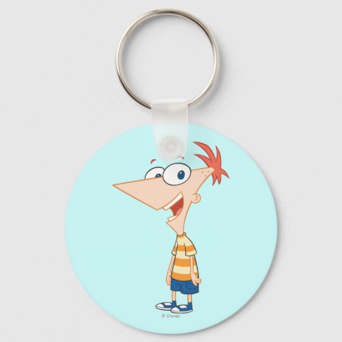 Phineas Pose Keychain