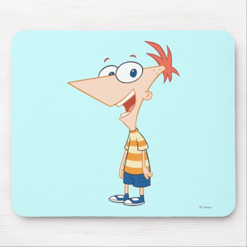 Phineas Pose Mouse Pad