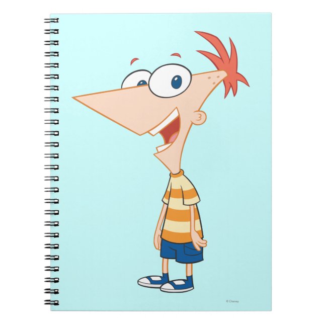 Phineas Pose Notebook (Front)