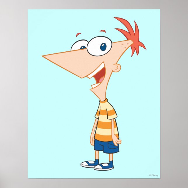 Phineas Pose Poster (Front)