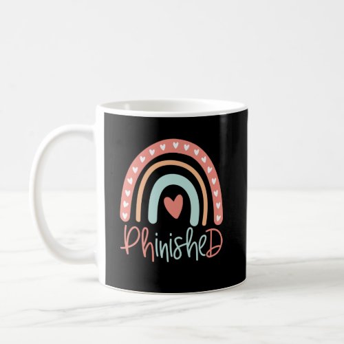 Phinished PhD Doctorate Degree Graduation Gift Coffee Mug