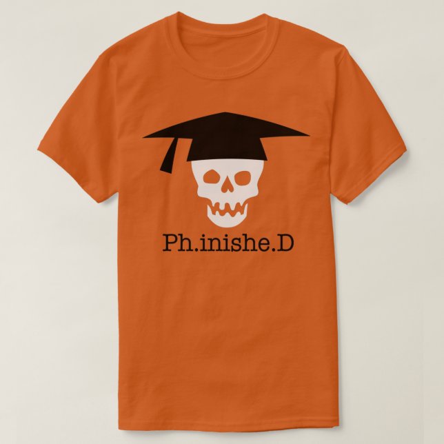 PhinisheD T-Shirt (Design Front)