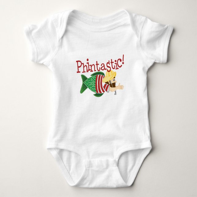 Phintastic One-sie Baby Bodysuit (Front)