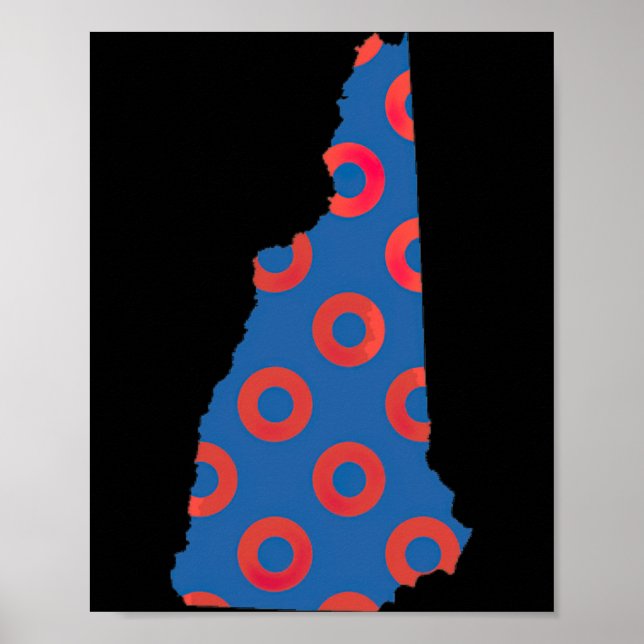 Phish Fishman Donut New Hampshire Ecavator Boy Don Poster (Front)
