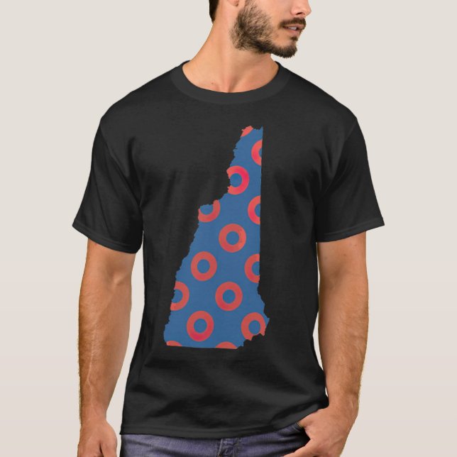 Phish Fishman Donut New Hampshire ecavator boy don T-Shirt (Front)