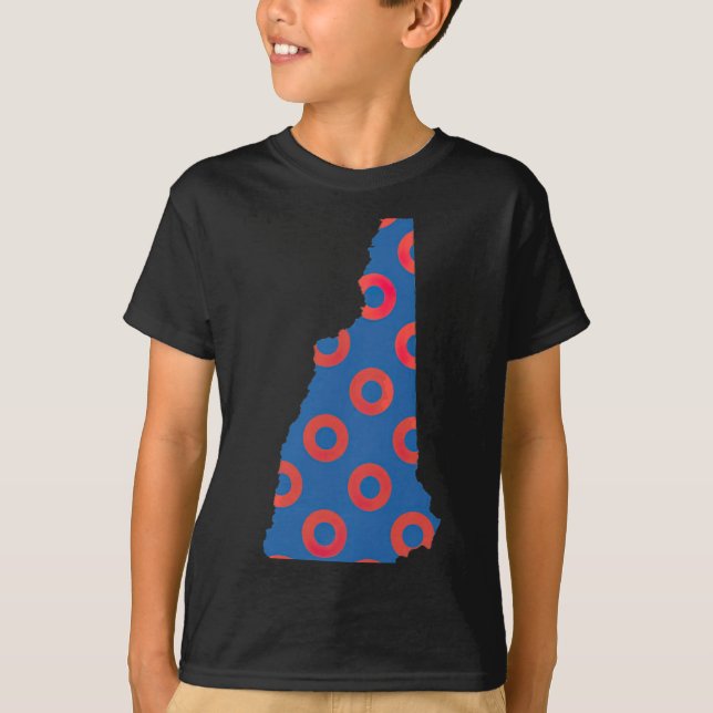 Phish Fishman Donut New Hampshire Ecavator Boy Don T-Shirt (Front)