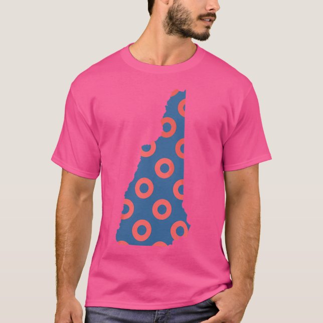 Phish Fishman Donut New Hampshire Phan Appareal An T-Shirt (Front)