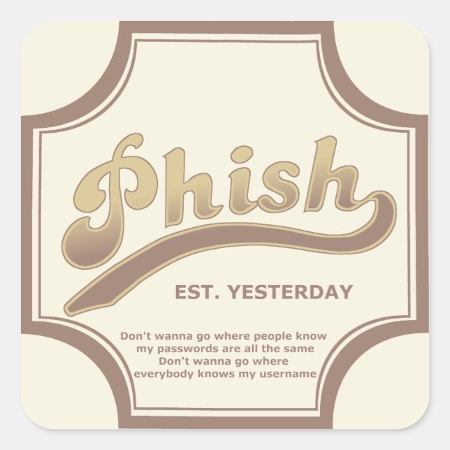 Phish Sticker (Front)