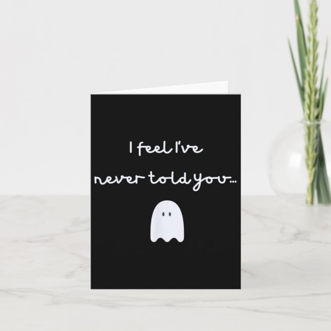 Phish -- Story Of The Ghost -- I Feel I've Never T Card (Front)