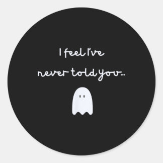 Phish -- Story Of The Ghost -- I Feel I've Never T Classic Round Sticker