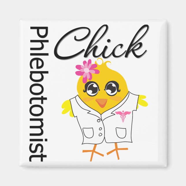 Phlebotomist Chick Magnet (Front)