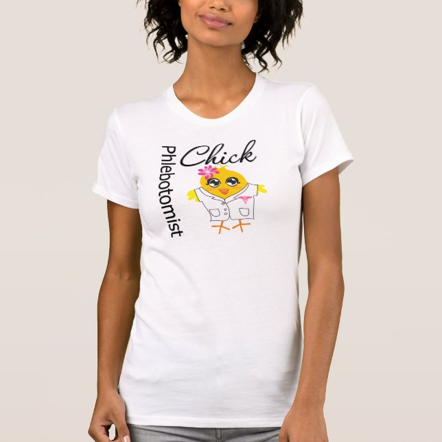 Phlebotomist Chick T-Shirt (Front)