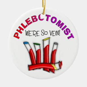 Phlebotomist Christmas Ornament