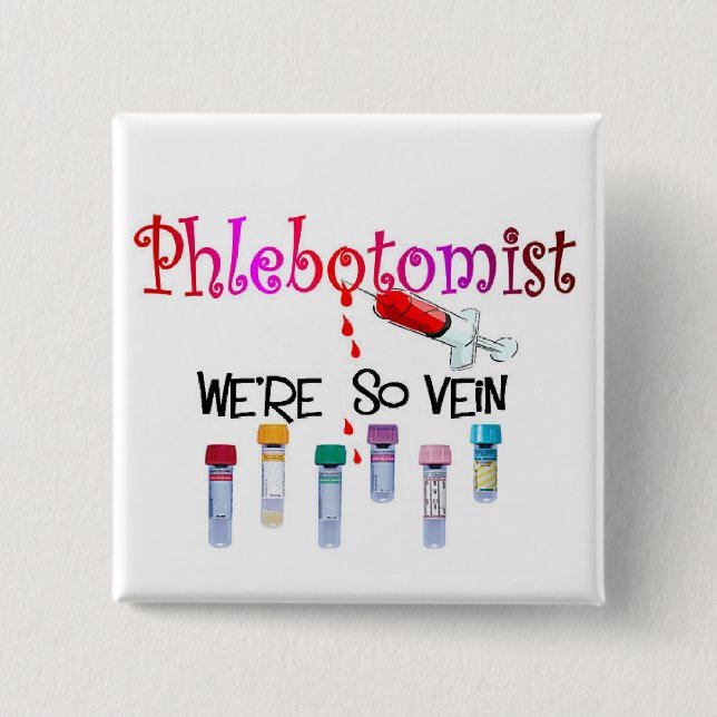 Phlebotomist gifts button (Front)