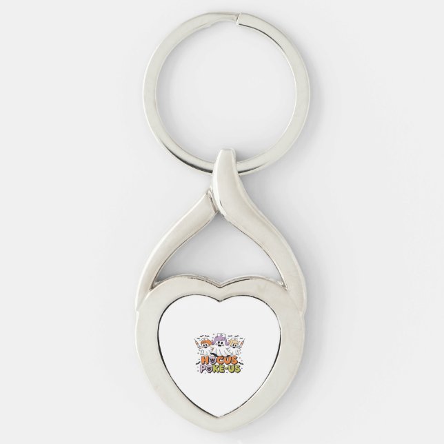Phlebotomist Halloween Medical Lab Tech Spooky ER  Keychain (Front)