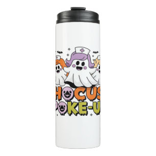 Phlebotomist Halloween Medical Lab Tech Spooky ER Thermal Tumbler