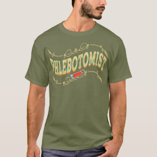 Phlebotomist Inspiring Life Phlebotomy Gifts T-Shirt