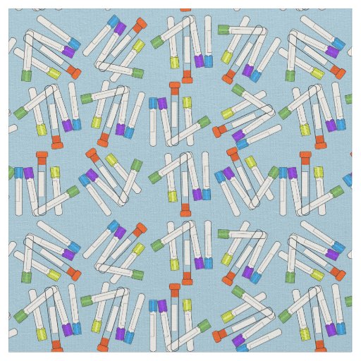 Phlebotomist Lab Tech Fabric Blue