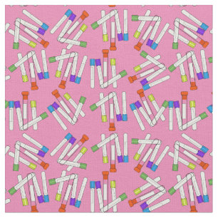 Phlebotomist Lab Tech Fabric Pink