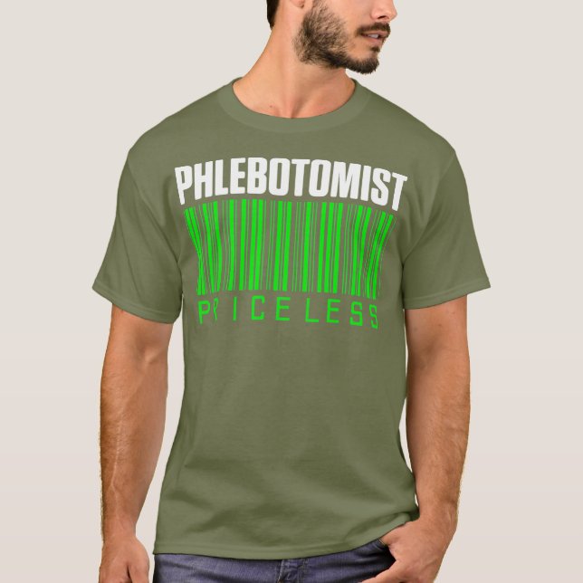 Phlebotomist Price Phlebotomy Technician Gifts T-Shirt (Front)