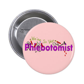 Phlebotomy Buttons and Phlebotomy Pins