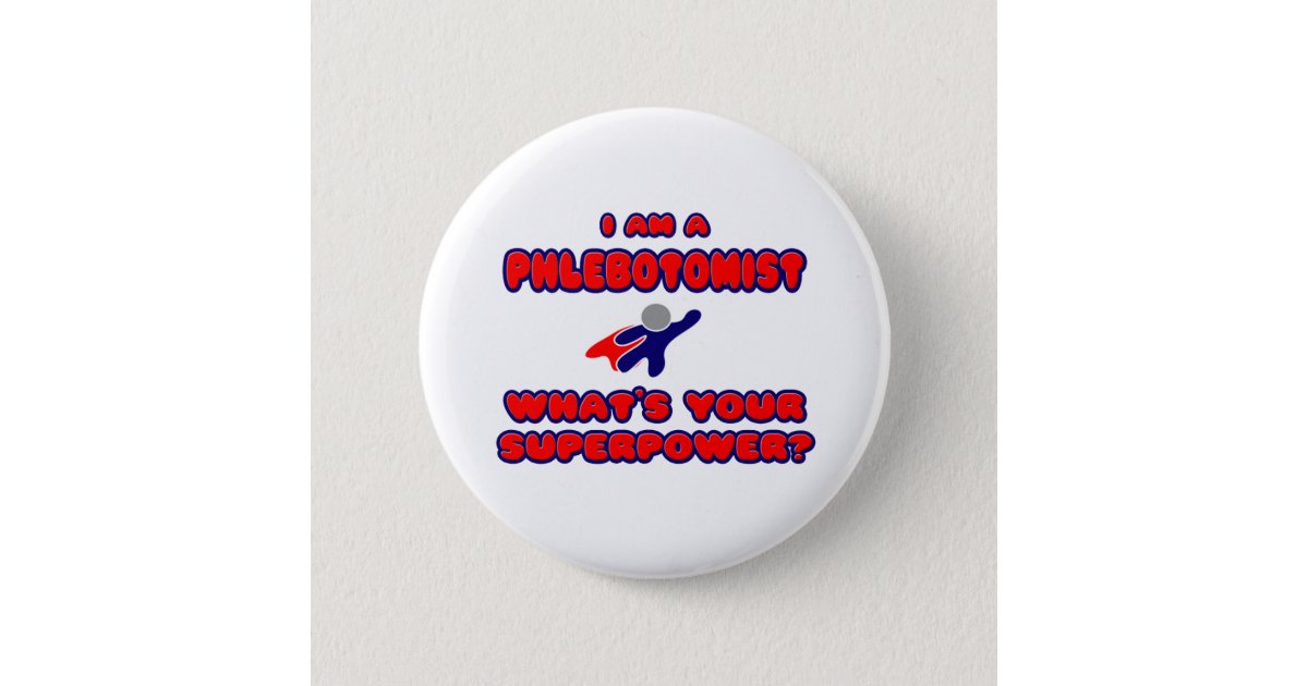 Funny Phlebotomy Badge Reel, Always Give 100%, Phlebotomist Badge