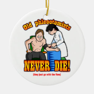 Phlebotomists Ceramic Ornament