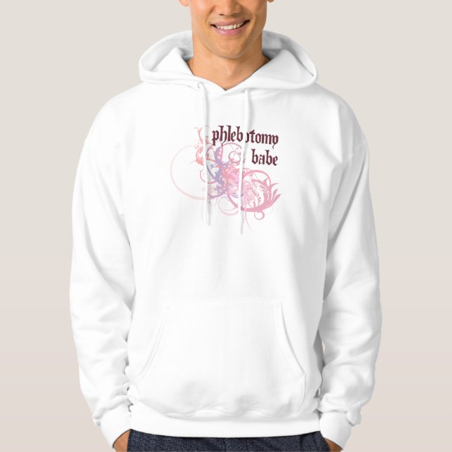 Phlebotomy Babe Hoodie (Front)