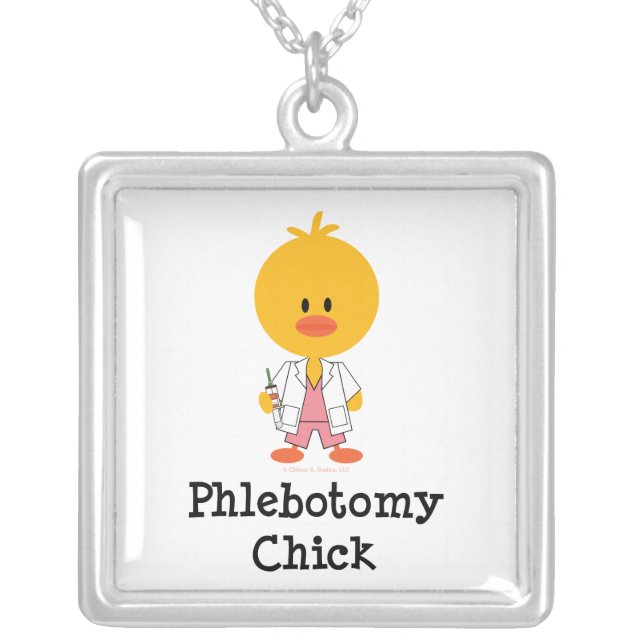 Phlebotomy Chick Necklace (Front)