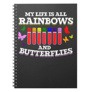 Phlebotomy Coworker Butterfly Phlebotomist Notebook