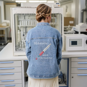 Phlebotomy Denim Jacket