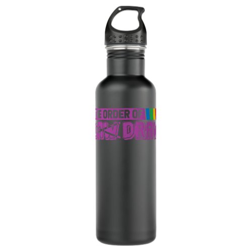 Phlebotomy lab technician Order of Draw  Phleboto Stainless Steel Water Bottle