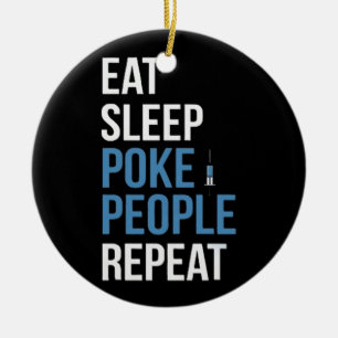 Phlebotomy Memes Ceramic Ornament